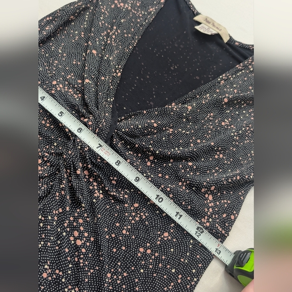 Free People Black and Pink Polka Dot Slip Dress - Picture 6 of 6